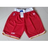 Houston Rockets Red Throwback Short