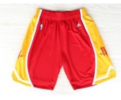 Houston Rockets Red With Gold Short