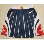 Men's Houston Rockets Navy Blue Nike 75th Anniversary Diamond 2021 Stitched Shorts
