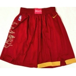 Men's Houston Rockets Red 2021 Nike City Edition Swingman Stitched NBA Shorts