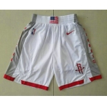 Men's Houston Rockets White 2020 Nike City Edition Swingman Shorts