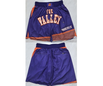 Men's Phoenix Suns Purple Shorts