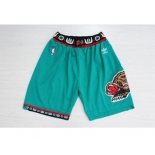Men's Memphis Grizzlies Teal Hardwood Classics Shorts