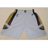 Men's New Orleans Pelicans White Basketball Shorts