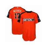 Youth Majestic Philadelphia Phillies #17 Pat Neshek Replica Orange National League 2017 MLB All-Star MLB Jersey Youth Majestic Philadelphia Phillies #17 Pat Neshek Replica Orange National League 2017 MLB All-Star MLB Jersey