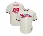 Youth Philadelphia Phillies #49 Jake Arrieta Cream Cool Base Stitched MLB Jersey Youth Philadelphia Phillies #49 Jake Arrieta Cream Cool Base Stitched MLB Jersey