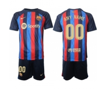 Barcelona Men Soccer Jerseys 029 Customized
