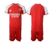 Men's Arsenal F.C Blank Red 2025 Home Soccer Jersey Suit