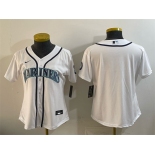 Youth Seattle Mariners Blank White Cool Base Stitched Baseball Jersey Youth Seattle Mariners Blank White Cool Base Stitched Baseball Jersey