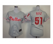 women mlb jerseys philadelphia phillies #51 ruiz grey women mlb jerseys philadelphia phillies #51 ruiz grey