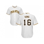 Youth Pittsburgh Pirates #16 Jung-ho Kang White Cool Base Stitched MLB Jersey Youth Pittsburgh Pirates #16 Jung-ho Kang White Cool Base Stitched MLB Jersey