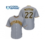 Youth Pittsburgh Pirates #22 Andrew McCutchen Grey Cool Base Stitched MLB Jersey Youth Pittsburgh Pirates #22 Andrew McCutchen Grey Cool Base Stitched MLB Jersey