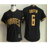 Youth Pittsburgh Pirates #6 Konnor Griffin Black 2026 City Connect Stadium Jersey
