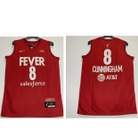 Men's Indiana Fever #8 Sophie Cunningham Red Edition Victory Stitched Jersey Men's Indiana Fever #8 Sophie Cunningham Red Edition Victory Stitched Jersey