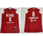 Men's Indiana Fever #8 Sophie Cunningham Red Edition Victory Stitched Jersey Men's Indiana Fever #8 Sophie Cunningham Red Edition Victory Stitched Jersey