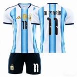 2026 FIFA World Cup Argentina Soccer Home Jersey #11 Angel Di Maria