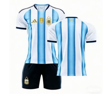 2026 FIFA World Cup Argentina Soccer Home Jersey Blank