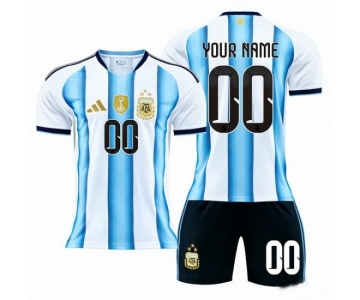 2026 FIFA World Cup Argentina Soccer Home Jersey Custom