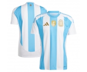Men's Argentina 2024 White Blank Home Soccer Jersey