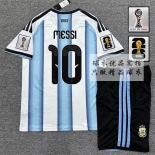 Men's Argentina 2026 Home Jersey Suit With patches