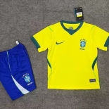 Youth Brazil 2026 Home Jersey Suit Youth Brazil 2026 Home Jersey Suit