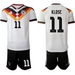 Men's Germany #11 KLOSE National Team FIFA x World Cup 2026 Home White On Field Jersey Men's Germany #11 KLOSE National Team FIFA x World Cup 2026 Home White On Field Jersey