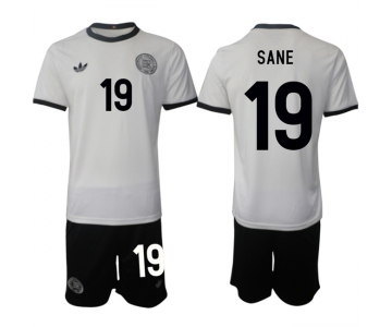 Men's Germany #19 Leroy Sane White 2025 Home Soccer Jersey Suit