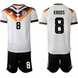 Men's Germany #8 KROOS National Team FIFA x World Cup 2026 Home White On Field Jersey Men's Germany #8 KROOS National Team FIFA x World Cup 2026 Home White On Field Jersey