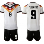 Men's Germany #9 FULLKRUG National Team FIFA x World Cup 2026 Home White On Field Jersey Men's Germany #9 FULLKRUG National Team FIFA x World Cup 2026 Home White On Field Jersey