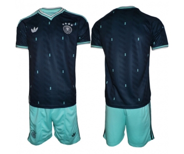 Men's Germany Blank Navy 2026 Away Soccer Jersey Suit