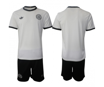 Men's Germany Blank White 2025 Home Soccer Jersey Suit