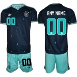 Men's Germany Custom Navy 2026 Away Soccer Jersey Suit Men's Germany Custom Navy 2026 Away Soccer Jersey Suit