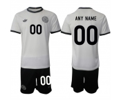 Men's Germany Custom White 2025 Home Soccer Jersey Suit