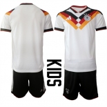 Youth Germany Blank White 2025 26 Home Soccer Jersey Suit Youth Germany Blank White 2025 26 Home Soccer Jersey Suit