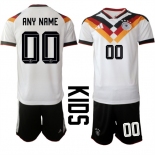 Youth Germany Custom White 2025 26 Home Soccer Jersey Suit Youth Germany Custom White 2025 26 Home Soccer Jersey Suit