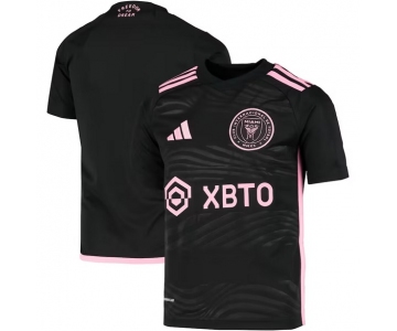 Men's Inter Miami CF Custom Black Soccer Jersey