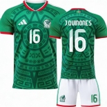 2026 FIFA World Cup Mexico Soccer Home Jersey #16