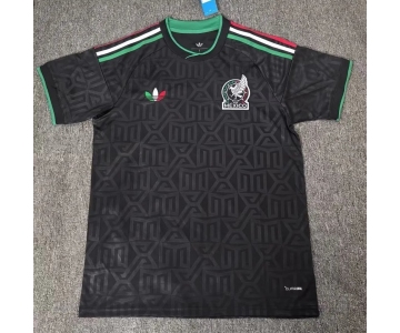 Men's Mexico 2026 Blank Black Jersey