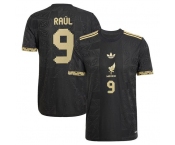 Men's Mexico #9 Raul Jimenez Black 2025 Soccer Jersey