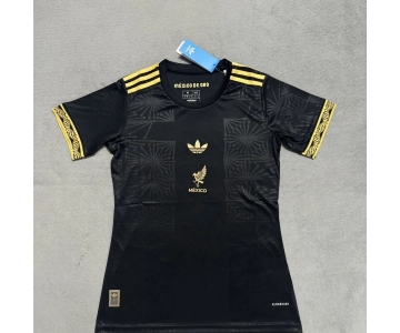 Women Mexico 2026 Blank Black Jerseys