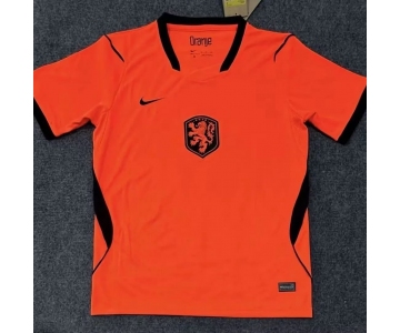 Men's Holland Blank 2026 Home Soccer Jersey