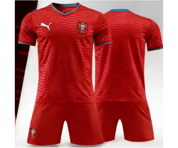 2026 FIFA World Cup Portugal Soccer Home Jersey Blank