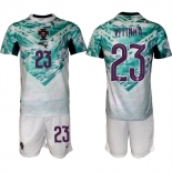 Men's Portugal Team #23 Vitinha Green 2026 World Cup Away Soccer Jersey Suit Men's Portugal Team #23 Vitinha Green 2026 World Cup Away Soccer Jersey Suit