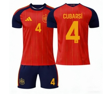 2026 FIFA World Cup Spain Soccer Home Jersey #4