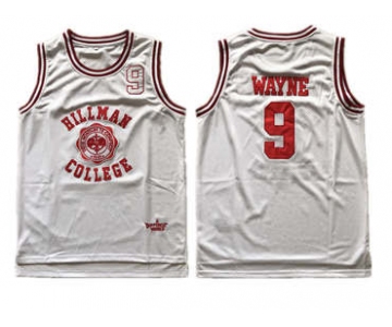 Hillman College Theater Dwayne Wayne White Stitched Movie Jersey