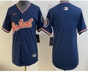 Youth Detroit Tigers Blank Black Stadium Jersey Youth Detroit Tigers Blank Black Stadium Jersey