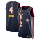 Men's 2025 All-Star #4 Evan Mobley Navy Stitched Basketball Jersey