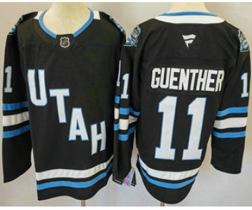 Men's Utah Hockey Club #11 Dylan Guenther Navy 2024 Stitched Jersey
