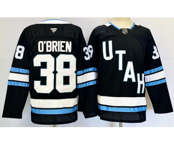 Men's Utah Hockey Club #38 Liam O'Brien Navy 2024-25 Stitched Jersey