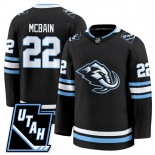 Men's Utah Hockey Mammoth #22 Jack McBain 2025 Limited All Stitched Black Jersey Men's Utah Hockey Mammoth #22 Jack McBain 2025 Limited All Stitched Black Jersey